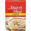 Malt-O-Meal®, Original Malt-O-Meal Hot Breakfast Cereal, Quick Cooking ...