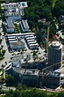 Luftbild Ottobrunn - Baustelle zum Neubau eines Büro- und Geschäftshaus ...