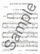 6 Pieces Breves - Henriette Renié - Partition - Harpe