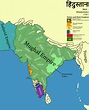 The Mughal Empire at its peak in 1700 CE : r/MapPorn