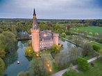 Luftaufnahme Schloss Moyland am Niederrhein Foto & Bild | landschaft ...