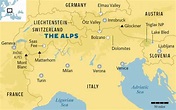Map Of Austria Alps - Maps of the World