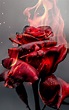 Rose In Fire Wallpapers - Wallpaper Cave