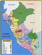 MAPA DE PERU - MOCHILEROS VIAJEROS