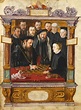 Hans Mielich - Alberto V y Anna, duques de Baviera, jugando al ajedrez - 1552 Herzog, Felipe Ii ...