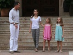 El primer posado de Felipe y Letizia como reyes en Marivent