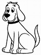 Clifford the Big Red Dog Coloring Pages | Dog coloring page, Horse ...