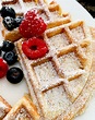 My Favorite Crispy Belgian Waffle Recipe Made From Scratch!