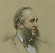 Portrait of Jules Ferry Drawing by Paul Sarrut