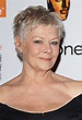 Judi Dench Hairstyle, Makeup, Dresses, Shoes And Perfume | Celeb Hairstyles
