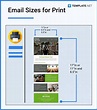 Email Newsletter Size - Dimension, Inches, mm, cms, Pixel