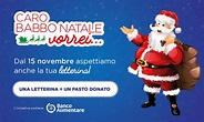 Caro Babbo Natale vorrei... la tua letterina regala un pasto a chi ha ...