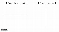 Línea horizontal: ecuación, en vectores, en diseño (ejemplos)