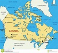 Donde Esta Canada En El Mapa De America
