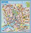 Karte von Husum (Stadt in Deutschland, Schleswig-Holstein) | Welt-Atlas.de