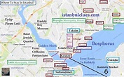 where to stay in istanbul old city or taksim | Istanbul tourist map ...