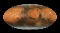 New Mars Map Lets You ‘See the Whole Planet at Once’ - The New York Times