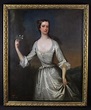 Charles Jervas | Portrait of Harriet Pelham Holles: Duchess of Newcastle, wearing a white satin ...