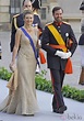 Los Príncipes Guillermo y Stéphanie de Luxemburgo en la boda de ...