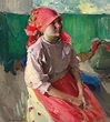 ABRAM ARKHIPOV (1862-1930), Peasant girl | Christie’s