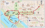 Washington Dc Walking Map - Real Map Of Earth