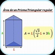 Área de un prisma triangular: fórmula, ejemplo y calculadora