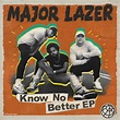 Major Lazer - Know No Better EP | Graphic design clients, Music album ...