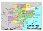 Detroit Usa Map