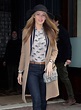 Blake Lively Casual Style - Leaving Her Hotel in New York 2/19/2016 ...