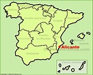 28 Alicante On Map Of Spain - Maps Online For You