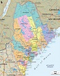 Detailed Map of Maine State USA - Ezilon Maps