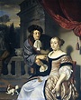 Frans van Mieris, the Elder | Baroque, Genre Scenes, Still Lifes ...
