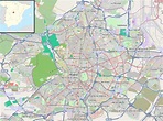 Mapa de Madrid - Mapa turístico y guía útil de la ciudad de Madrid