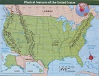 Printable Map Of Us Mountain Ranges - Printable US Maps