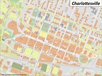 Downtown Charlottesville Map - Ontheworldmap.com