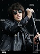 Faris Badwan of The Horrors performing on the Main Stage at the ...