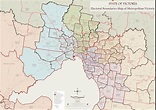 Melbourne subúrbios do leste do mapa - Mapa do leste da periferia de ...