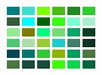 Shades Of Green Color: +50 Green Colors with HEXs