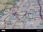 Map of clarksdale hi-res stock photography and images - Alamy