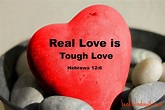 REAL LOVE IS TOUGH LOVE | Beckie Lindsey