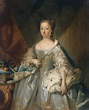 1753 Anna van Hannover by Johann Valentin Tischbein (Rijksmuseum ...