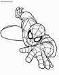 Ausmalbilder Spiderman - Gratis zum Drucken