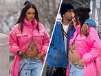 Conoce las primeras fotos del embarazo de Rihanna | La KW