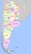 Las 23 provincias de Argentina y sus capitales (mapa incluido) - Libretilla