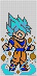 11 ideas de Goku pixel | dibujo de goku, dibujos pixelados, arte ...