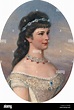 Portrait of Elisabeth of Bavaria with Diadem. Artist: Bitterlich ...