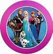 Kit de Frozen con Orilla Fucsia para Imprimir Gratis. - Ideas y ...
