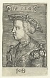 Portret van Claudia van Valois, echtgenote van Frans I, Jakob Binck ...