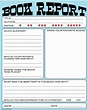 8 Best Images of Printable Book Report Outline - 5th Grade Book Report ...