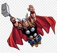 Thor Cartoon Cliparts - Thor Marvel - Free Transparent PNG Clipart ...